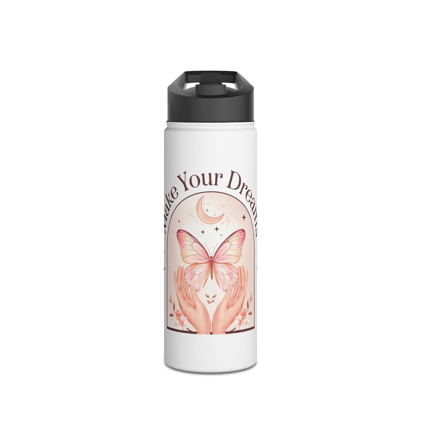 Inspirational Stainless Steel Water Bottle - Keep Your Dreams Alive, Motivational Gift for Her, Reusable Travel Flask, Eco-Friendly [...]