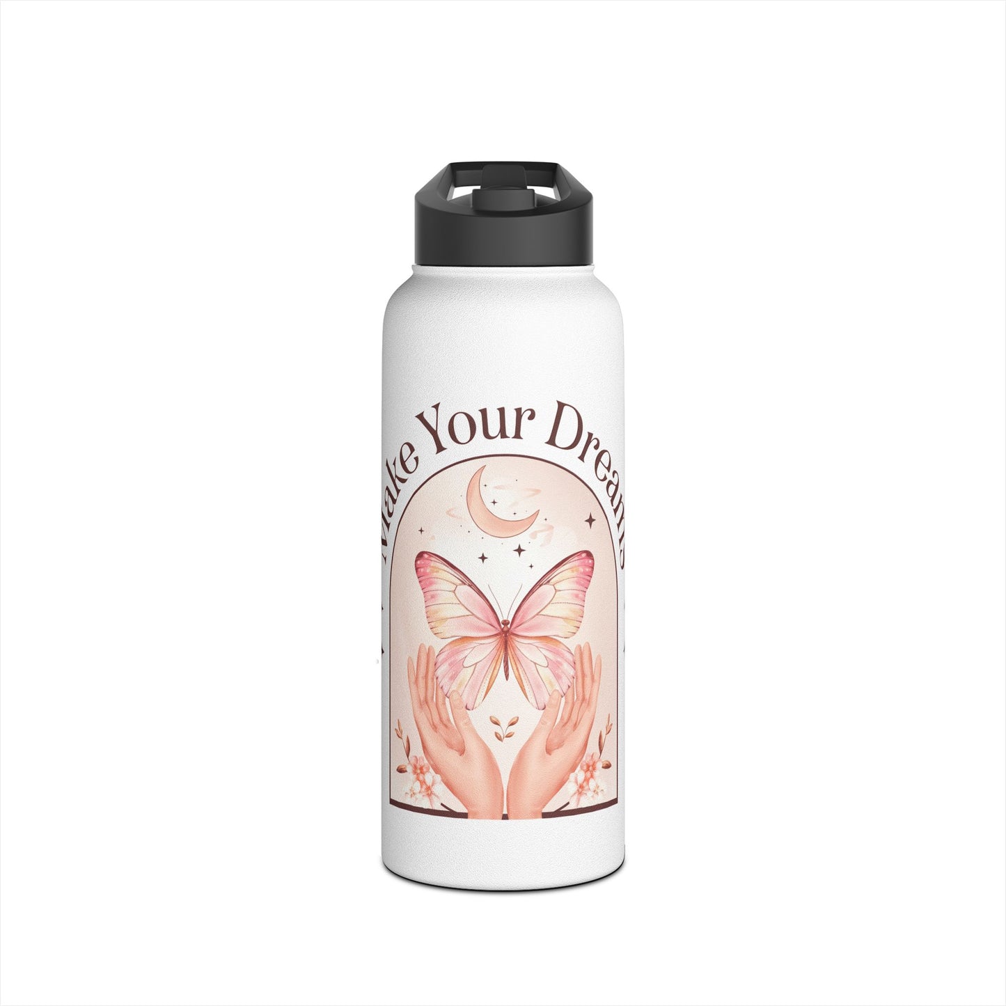 Inspirational Stainless Steel Water Bottle - Keep Your Dreams Alive, Motivational Gift for Her, Reusable Travel Flask, Eco-Friendly [...]