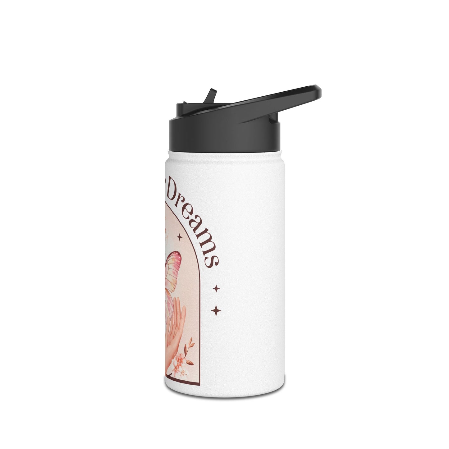 Inspirational Stainless Steel Water Bottle - Keep Your Dreams Alive, Motivational Gift for Her, Reusable Travel Flask, Eco-Friendly [...]