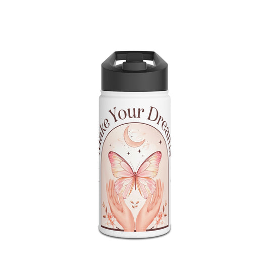 Inspirational Stainless Steel Water Bottle - Keep Your Dreams Alive, Motivational Gift for Her, Reusable Travel Flask, Eco-Friendly [...]