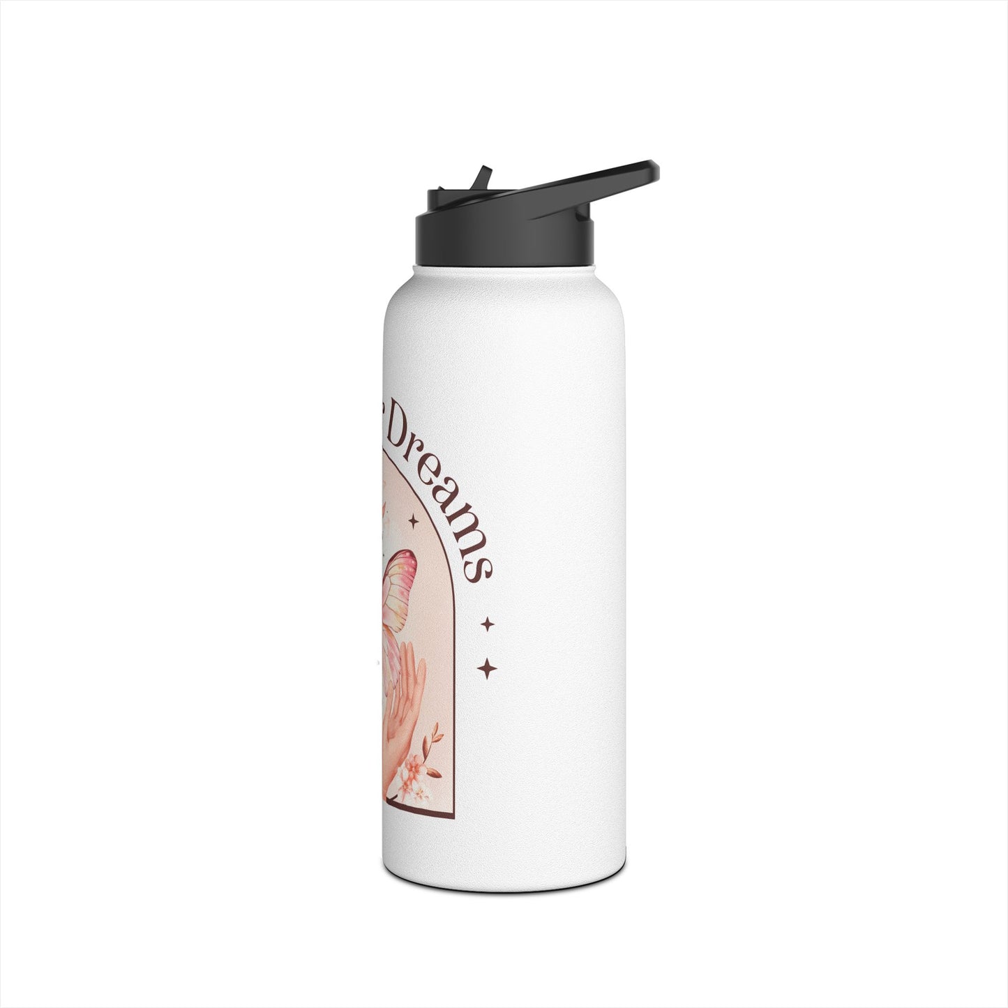 Inspirational Stainless Steel Water Bottle - Keep Your Dreams Alive, Motivational Gift for Her, Reusable Travel Flask, Eco-Friendly [...]